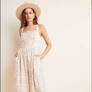 nwt anthropologie/sancia | lilah floral jumpsuit size small